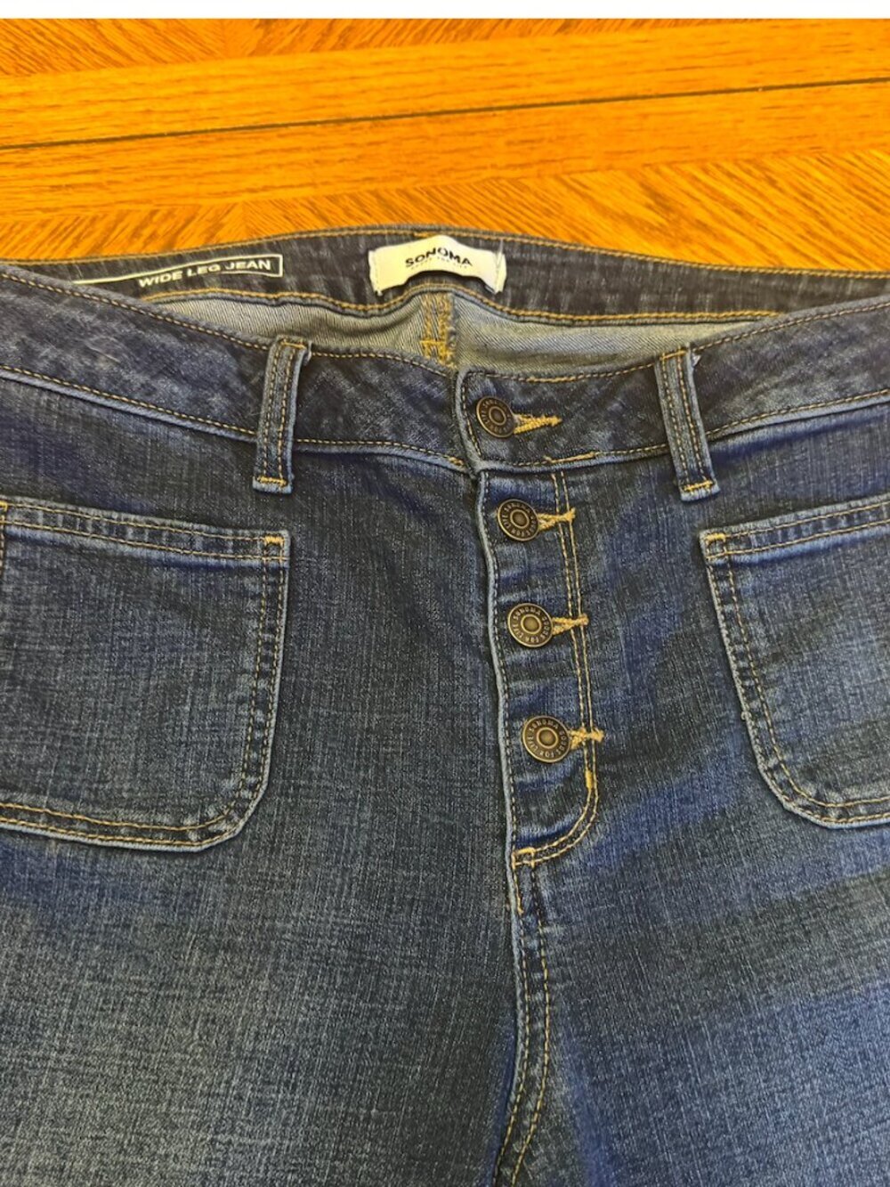 Sonoma women's jeans Size 10 Long, Skinny (WJSON) - Picture 6 of 9